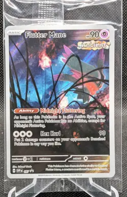 Flutter Mane Pokemon Scarlet & Violet #097 Black Star ETB Promo **SEALED** - Image 1