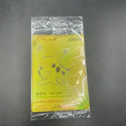 SEALED Pikachu V SWSH145 Celebrations Black Star Promo Gold NM Pokemon TCG RARE - Image 2