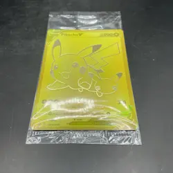 SEALED Pikachu V SWSH145 Celebrations Black Star Promo Gold NM Pokemon TCG RARE - Image 3