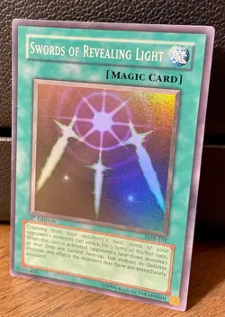 Yu-Gi-Oh! Swords Of Revealing Light LOB-101 Super Rare OG Unlimited Near Mint - Image 1