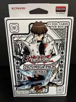 Yugioh 2025 Mega-Pack Bundle Tuck Box 3-Packs Sealed 15 FOIL PER BOX - Image 3