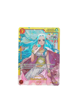 One Piece Card Game Nefeltari Vivi OP04-118 SEC Secret Rare Foil Card NM - Image 1