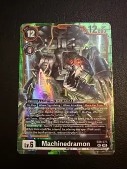 Machinedramon EX9-073 Secret Rare Digimon Versus Monster Card - Image 1