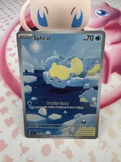 Spheal 199/191 Sv08: Surging Sparks Holo Near Mint Pokemon Card TCG NM - Image 1