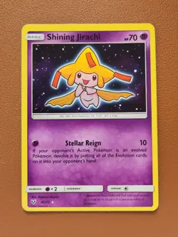 Shining Jirachi Shiny Holo Rare Legends 42/73 NM Legendary Pokemon TCG Card - Image 1