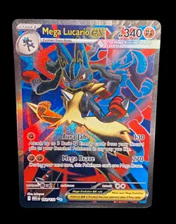 Pokemon Mega Lucario Ex #160 Bundle/Mega Evolution: Lot of 3 Cards 🔥🔥 - Image 2