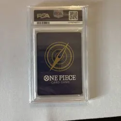 One Piece Card Monkey D. Luffy P-061 Uta Deck Battle Winner English - PSA 10 - Image 2