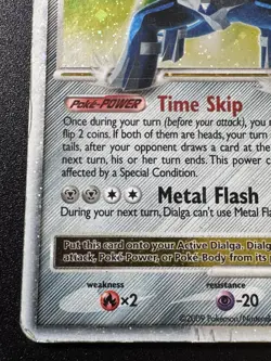 Dialga LV.X Promo DP37 Pokemon Card Holo Foil Rare HP - Image 5