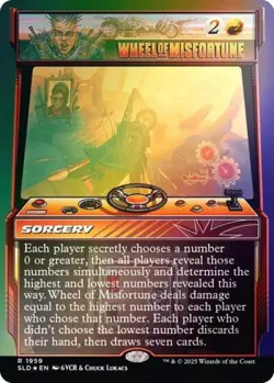 Wheel of Misfortune (1959) (Rainbow Foil) -Foil Near Mint MTG Secret Lair - Image 1