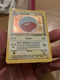 Pokemon Jungle Holo Card 1st Edition Vintage Lot Of 6 1st Edition Holos - Image 2