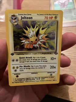 Pokemon Jungle Holo Card 1st Edition Vintage Lot Of 6 1st Edition Holos - Image 5