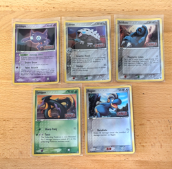 2007 EX Power Keepers Reverse Holo Stamped Lot -5 Cards- Salbeye Bagon LP/NM - Image 1