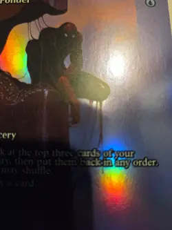 MTG Marvel's Spider-Man Ponder Borderless Foil #0013 - Image 3