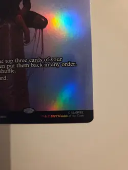 MTG Marvel's Spider-Man Ponder Borderless Foil #0013 - Image 5