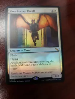 Doorkeeper Thrull Murders at Karlov Manor Foil - Image 1