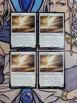 4x Eternal Dragon - NM/M Commander 2020 C20 MTG Magic - Image 1
