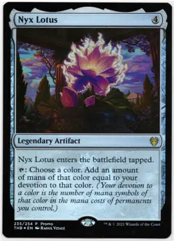 MTG Nyx Lotus # 235 Media Promos Foil NM/M - Image 1