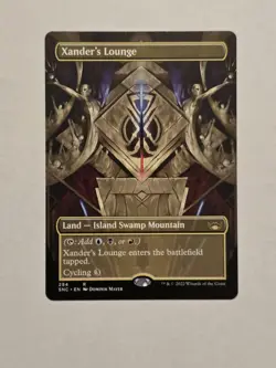 Xander's Lounge - Borderless Showcase - Streets of New Capenna - Near Mint - Image 1