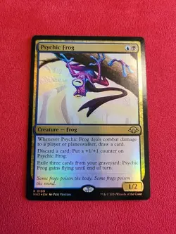 Psychic Frog Modern Horizons 3 Foil MH3 199 Creature Frog MTG - Image 1