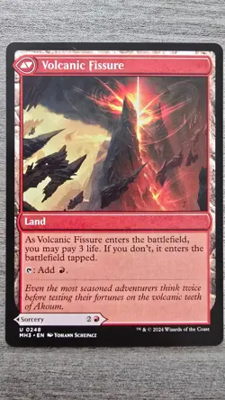 Sundering Eruption (Uncommon) #248 Modern Horizons 3 MTG Near Mint - Image 2