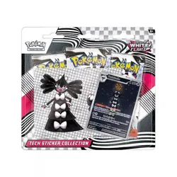 Pokemon TCG Scarlet Violet White Flare 3Pk Blister Tech Sticker Collection (10) - Image 3