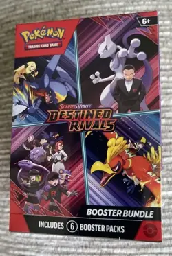 Pokemon Scarlet & Violet Destined Rivals Booster Bundle Box Sealed - Image 1