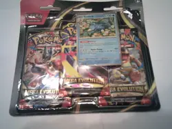 Pokemon Mega Evolution Golduck Blister Pack Sealed (3 Packs) - Image 1