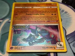 Lucario (STAMPED) - SWSH186 - SWSH Prerelease Brilliant Stars - Pokemon TCG - LP - Image 3