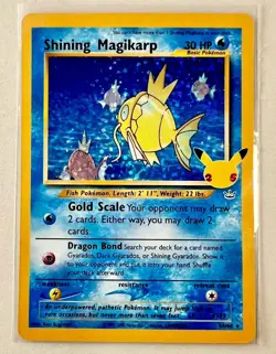 Pokemon TCG Shining Magikarp Celebrations #66/64 - Image 1
