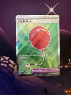 Pokemon Air Balloon 166/132 Ultra Rare Holo Mega Evolution NM - Image 1