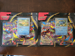 Pokemon TCG: Mega Evolution 3-Pack Blister Set of 2, Psyduck and Golduck - Image 1