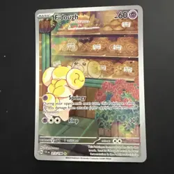 Pokemon TCG FIDOUGH Scarlet & Violet Base Set 213/198 Holo Illustration Rare IR - Image 1
