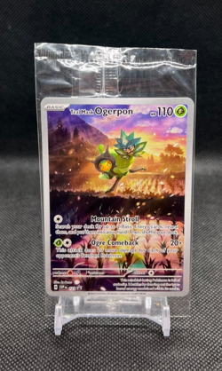 Pokemon TCG Teal Mask Ogerpon SVP123 Black Star Promo Twilight Masquerade Sealed - Image 1