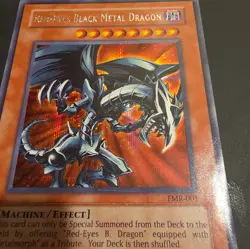 Yu-Gi-Oh TCG: Prismatic Secret Rare Red-Eyes Black Metal Dragon FMR-001 - LP - Image 2