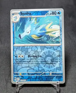 Seadra Uncommon Reverse Holo Water Scarlet & Violet 151 Pokemon TCG Card 117/165 - Image 1