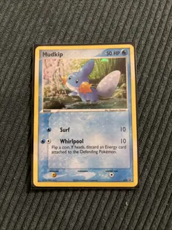 Pokemon Card Mudkip Black Star Promo 018 Holo TCG Nintendo LP Lightly Played - Image 1