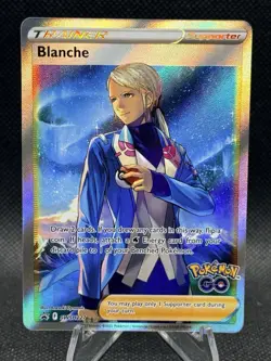 Pokemon Blanche SWSH227 Black Star Promo Full Art Trainer Card - Image 1
