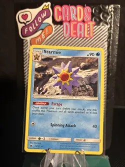 16/111 Starmie Rare: Pokemon Trading Card Game: Sun & Moon: Crimson Invasion NM - Image 1