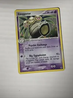 Pokemon Exeggutor TCG Holo Card FireRed & LeafGreen, 5/112, Rare - Image 1