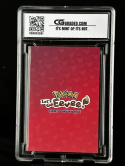 Sleeping Eevee CG Pristine 10 Card Database Let’s Go CGC PSA Pokemon 2025 - Image 2