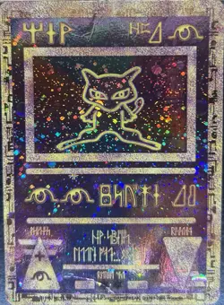 Pokemon TCG Ancient Mew Promo HoloRare Card 1999/2000 Damaged As Visiblle - Image 1