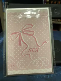 Siwen 2 Spicy Waifu Lewd Art Board Oversized Card Nude REM with beads - Image 2