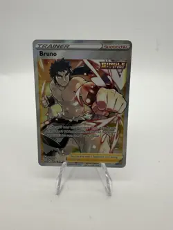 Bruno - 158/163 - Pokemon Battle Styles Sword & Shield Full Art Rare Card NM - Image 1