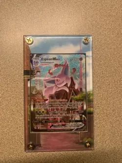 Espeon Vmax Alt Art 270/264 Extended Art Pokemon Card Case (Card not Included) - Image 1