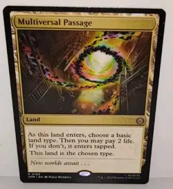 MTG Universes Beyond Marvel Spider-Man #0180 Multiversal Passage Rare - Image 1