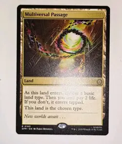 MTG Universes Beyond Marvel Spider-Man #0180 Multiversal Passage Rare - Image 2