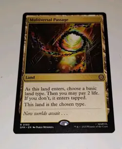 MTG Universes Beyond Marvel Spider-Man #0180 Multiversal Passage Rare - Image 3