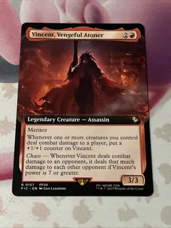 Vincent, Vengeful Atoner (Extended Art) - Commander: FINAL FANTASY MTG English - Image 1