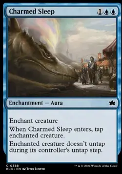 1x Charmed Sleep BLB MTG Bloomburrow 388/452 COMMON M/NM - Free Shipping - Image 1