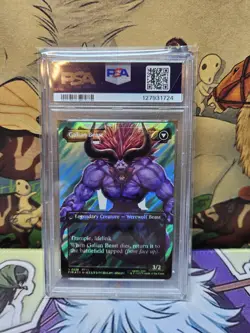 2025 MTG FINAL FANTASY #0528 VINCENT/GALIAN CHAR BORDERLESS SURGE FOIL PSA 10 - Image 2